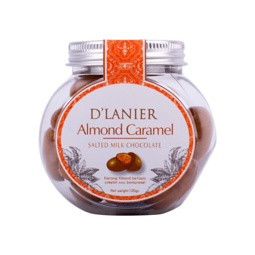 D'Lanier Almond Caramel with Salted Milk Chocolate - 100gr