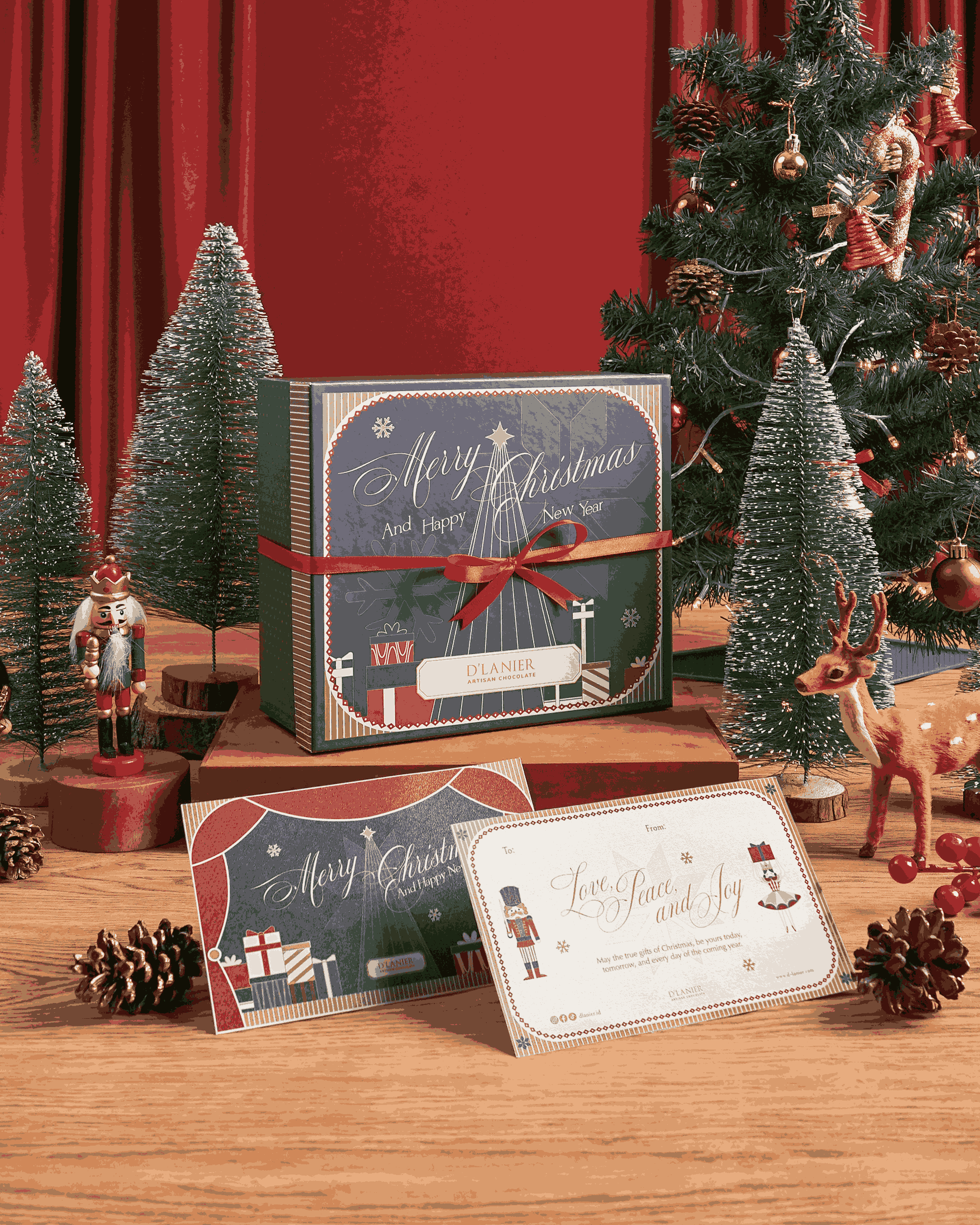 D’Lanier Midnight Tales Chocolate Christmas Hampers - Hampers Natal Coklat - Image 2