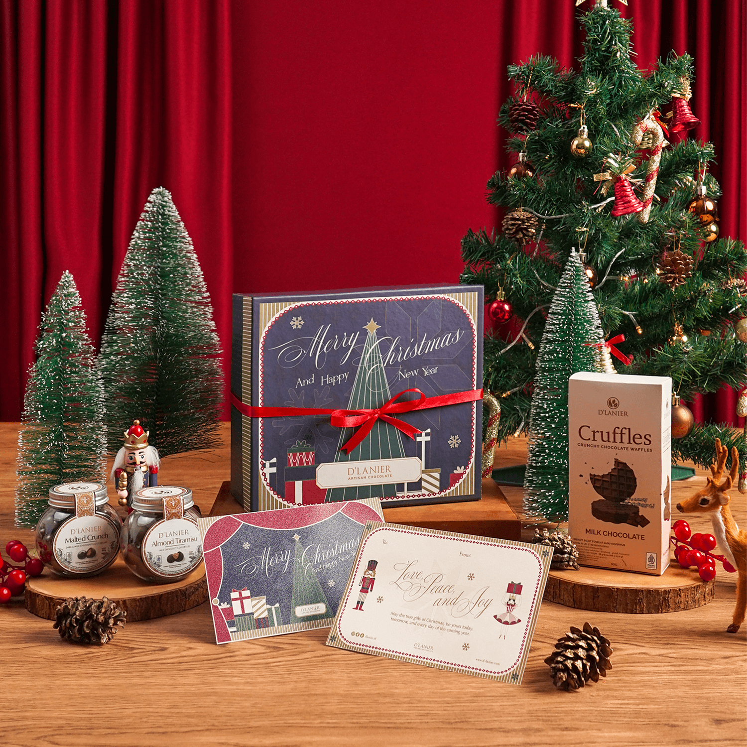 D’Lanier Midnight Tales Chocolate Christmas Hampers - Hampers Natal Coklat