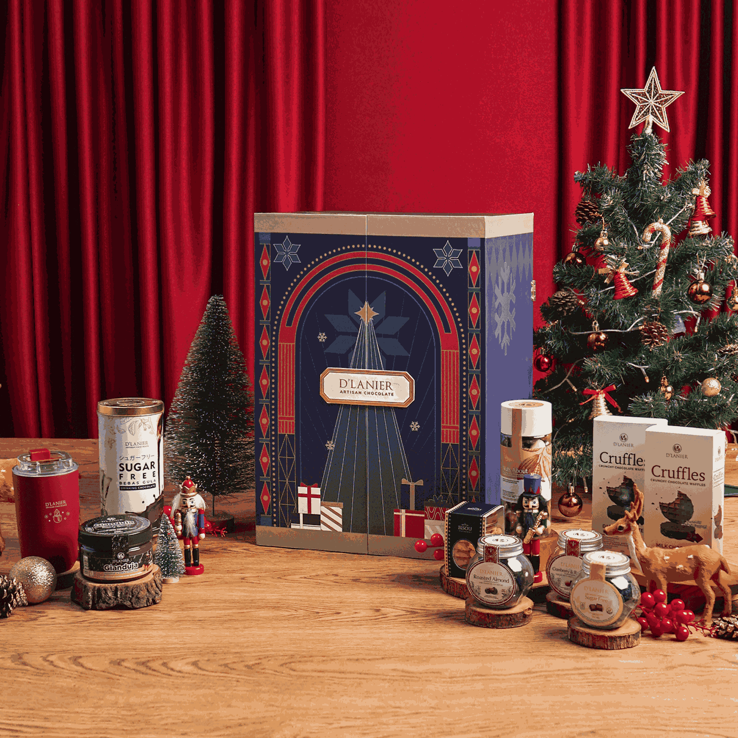 D’Lanier Holy Frost Tales Chocolate Christmas Hampers - Hampers Natal Coklat