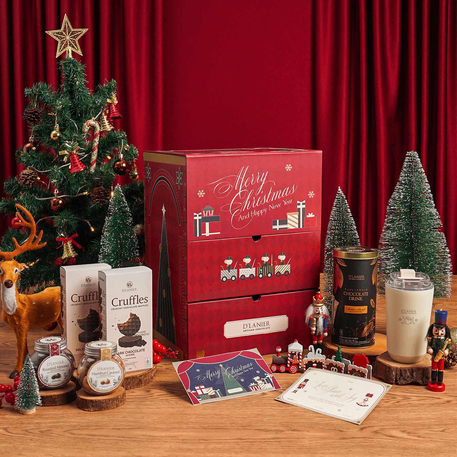 D’Lanier The Enchanted Noel Chocolate Christmas Hampers - Hampers Natal Coklat